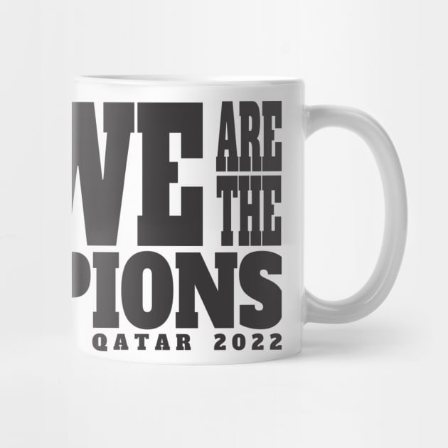 Fifa World Cup Qatar 2022 Champions - Argentina - Light Color Edition by felinfelix